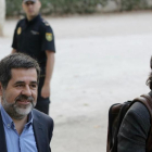 Los Jordis, llegando a la Audiencia Nacional-JOSÉ LUIS ROCA