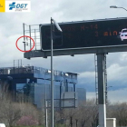 La DGT  prueba cámaras ubicadas en carreteras que vigilan el uso del cinturón de seguridad.-