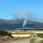 Imagen de archivo de un incendio forestal en la zona del Moncayo. HDS