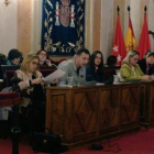 Diputados de Somos Alcalá en el pleno.-TWITTER / SOMOS ALCALÁ