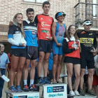 Jaime Izquierdo en lo más alto del podio como campeón regional de triatlón cross.-D.S.