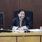 La titular del Juzgado de lo Penal de Soria.-VALENTÍN GUISANDE