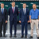Debate a 4 en RTVE en la pasada campaña electoral.-AP
