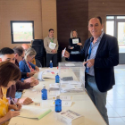 El actual alcalde de Golmayo, Benito Serrano, revalida su cargo en el Ayuntamiento. HDS
