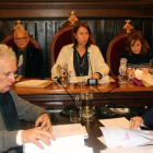La alcaldesa de Girona, Marta Madrenas, presidiendo el pleno de este lunes 11 de diciembre.-XAVIER PI (ACN)