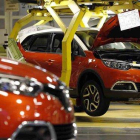 Producción del Renault Captur en Valladolid.-AFP