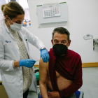 Vacunación en el Hospital Santa Bárbara. ICAL