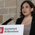 La alcaldesa de Barcelona, Ada Colau, ha hecho un llamamiento este viernes a la participación masiva en la manifestación por la paz y contra el terrorismo del sábado 26 de agosto-EL PERIÓDICO (ACN)