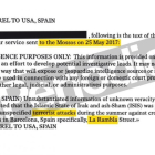 Carta del espionaje estadounidense a los Mossos-EL PERIÓDICO
