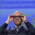 El comisario europeo de Asuntos Económicos de la Unión Europea (UE), Pierre Moscovici.-EFE