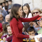 VISITA DE LA REINA DOÑA LETIZIA AL BURGO DE OSMA