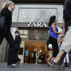 Tienda de Zara (Inditex) en la Gran Via de Barcelona-PERIODICO