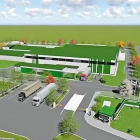 Aspecto que presentará la fábrica de Huercasa en Rumanía cuando terminen las obras.-- E.M.