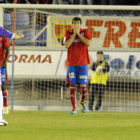 El Numancia perdió en casa ante el Real Valladolid. / ÁLVARO MARTÍNEZ-