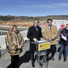 De la Serna en la visita a las obras-Valentín Guisande