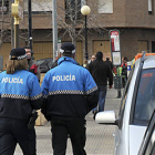 Agentes de la Policía Local de Soria. / VALENTÍN GUISANDE-