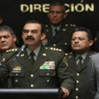 El general Rodolfo Palomino, jefe de la policía que ha dimitido.-
