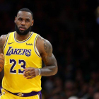 Lebron James, en un partido con los Lakers.-GETTY IMAGES NORTH AMERICA