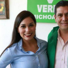 La candidata ecologista Maribel Barajas.-/ PERIODICO