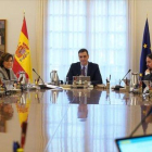 Pedro Sánches preside la primera reunión del Consejo de Ministros del nuevo Gobierno.-DAVID CASTRO