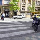 Paso de cebra en la Avenida de Valladolid en la que se produjo el atropello.-ÁLVARO MARTÍNEZ