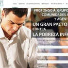 La nueva página web de Pedro Sánchez-