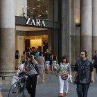Una tienda de Zara.-