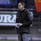 El técnico del Numancia, Pablo Machín. / ÁLVARO MARTÍNEZ-