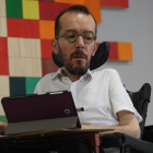 El portavoz de Unidos Podemos, Pablo Echenique, en una imagen de archivo.-DAVID CASTRO