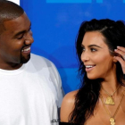 Kim Kardashian y Kanye West.-REUTERS