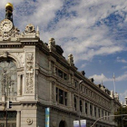 Edificio del Banco de España, en Madrid.-
