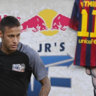 Neymar, en un acto en Brasil.-EFE / S. MOREIRA