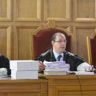 Los magistrados de la Audiencia Provincial.-VALENTÍN GUISANDE