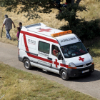 Imagen de uno de los vehículos de Cruz Roja.-HDS