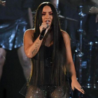 Demi Lovato, en los MTV Europa, el pasado mes de noviembre, en Londres.-AFP / BEN STANSALL
