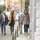 Alba Carrillo y Feliciano se reencuentran en los juzgados.-EUROPA PRESS