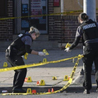 Policía acordona la zona del tiroteo en Baltimore, EEUU.-AP / THE BALTIMORE SUN