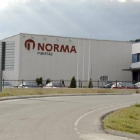 Fábrica de Norma en el polígono de San Leonardo. / A. M.-