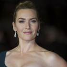 Kate Winslet posa en la premiere de la película Steve Jobs en el BFI London Film Festival.-NEIL HALL (REUTERS)