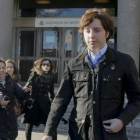 Francisco Nicolás Gómez Iglesias, el 'pequeño Nicolás', a la salida de los Juzgados de la plaza de Castilla de Madrid, el pasado 9 de enero.-Foto:   EFE / JUANJO MARTÍN