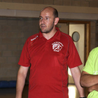 Fernando Sánchez, entrenador del Aranga. / A. Martínez-