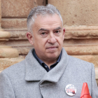 El candidato de Soria Ya, Ángel Ceña. GONZALO MONTESEGURO