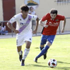 Imagen del archivo del partido que el Numancia B jugó en el campo del Uxama en la primera jornada.-Luis Ángel Tejedor