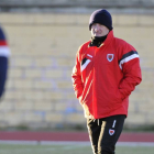El técnico del Numancia, Juan Antonio Anquela.-VALENTÍN GUISANDE