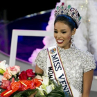 La nueva Miss Venezuela, Keysi Sayago.-AP / ARIANA CUBILLOS