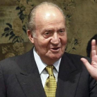 El rey Juan Carlos, el pasado 27 de octubre.-PERIODICO (EFE / SERGIO BARRENECHEA)
