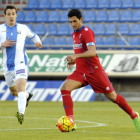 Juanma está a punto de llegar a un acuerdo con el Numancia para desvincularse del club soriano.-Diego Mayor