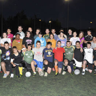 Integrantes de los equipos absolutos, masculino y femenino, y cadete del Ingenieros de Soria de Rugby. / VALENTÍN GUISANDE-