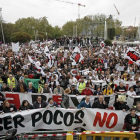 Detalle de la histórica manifestación del 31 de marzo en Madrid.-MARIO TEJEDOR