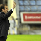 El técnico del Numancia, Jagoba Arrasate.-DIEGO MAYOR